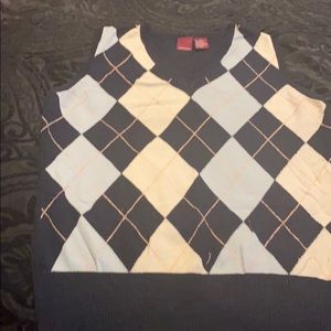 Argyle vest